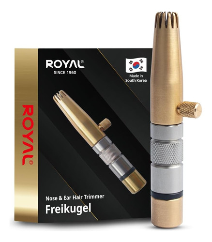Royal [hecho En Corea] Cortapelos De Nariz Premium Para Homb