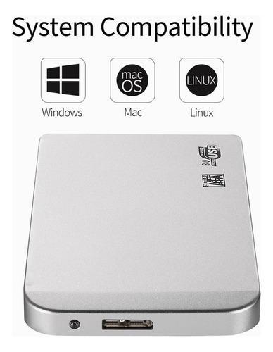 Yt Disco Duro Memoria Externa 1tb Usb 1tb Usb 3.1 A