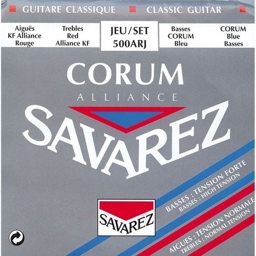 Savarez Alliance Corum Tensión Mixta Cuerdas Para Guitarra