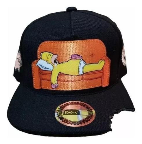 Gorra 100% Original Diez Cuatro 10-4 Los Simpson Homero 2