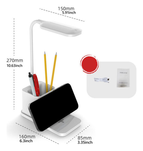 Lámpara De Escritorio Led Lámpara De Escritorio Con