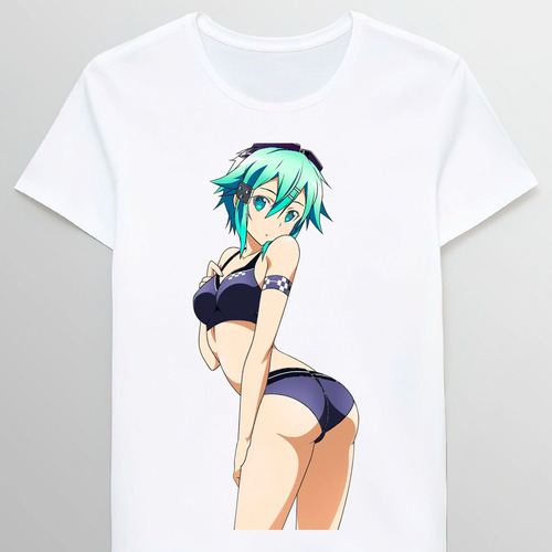 Remera Sexy Sinon Asada Shino Sword Art Online Ggo 52468619