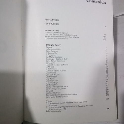 Oaxaca Monumentos Del Centro Histórico. 1a Edición, 1987. (Usado)
