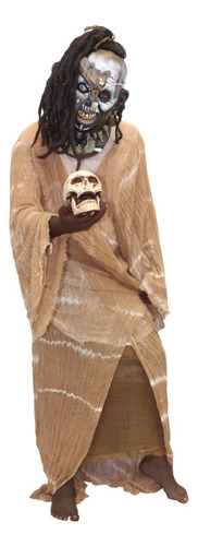 Disfraz Voodoo Houngan Costume Brujo Halloween Terror