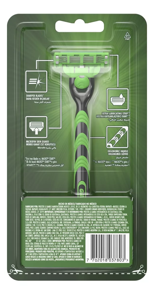 Tercera imagen para búsqueda de gillette mach 3