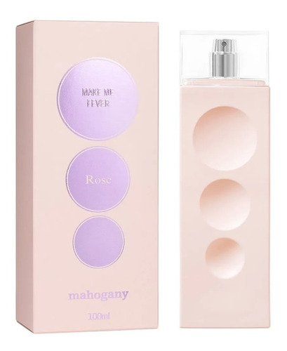 Mahogany Fragrância Des. Make Me Fever Rose 100ml Volume da unidade 100 mL