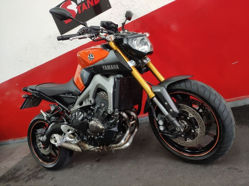 Yamaha Mt09 Mt 09 Mt-09 Abs 2016 Laranja