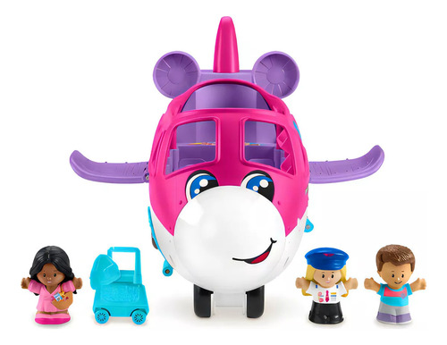 Fisher-price Little People Set Avión De Los Sueños Barbie