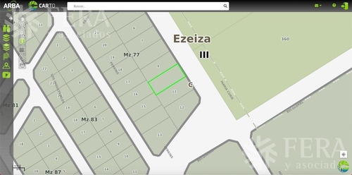 Imagen 2 de 3 de Venta De Terreno En Carlos Spegazzini Ezeiza(25369)
