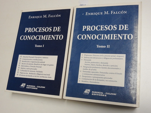 Enrique Falcon - Procesos De Conocimiento - 2 Tomos