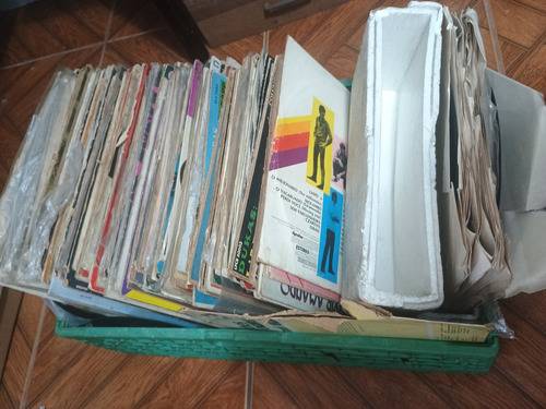Lote Fechado +de 160 Lp De Vinil Estilos Diversos(descrição) (Usado)