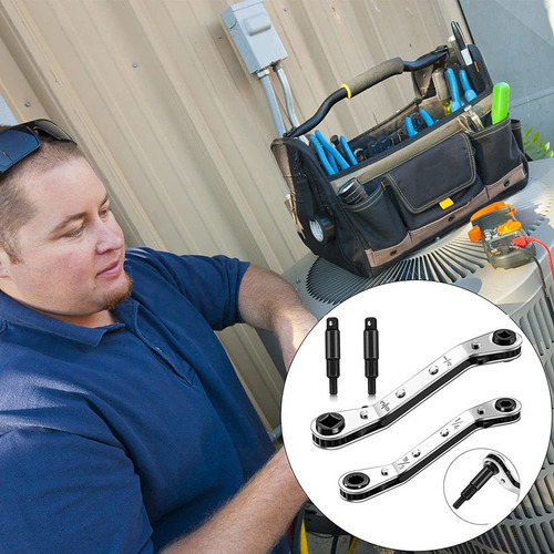 Llave De Servicio Hvac, Trinquete For Válvula De Aire