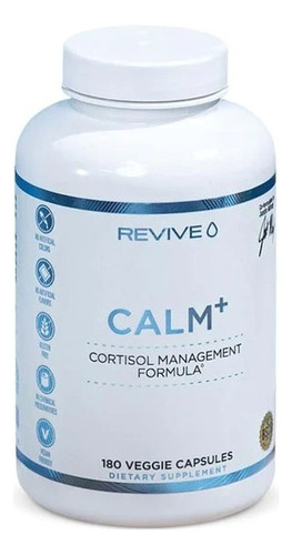 Revive Calm+ Manejo De Cortisol 180 Vcaps Sabor Natural