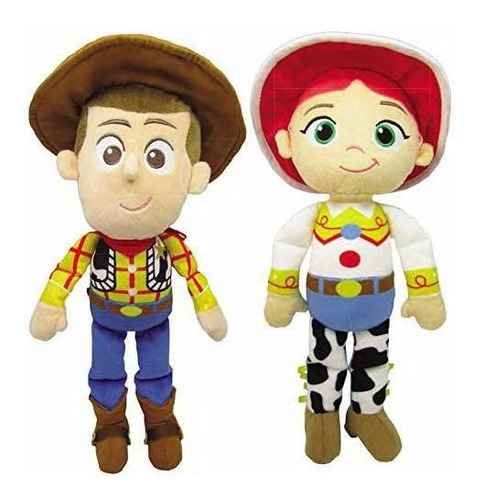 Jem Shop Disney Toy Story, 1 Muñeca De Peluche Woody Y 1 Muñ