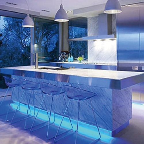 Imagen 4 de 6 de Cinta De Leds Rollo X 5 Metros 5730 Azul Alta Intensidad