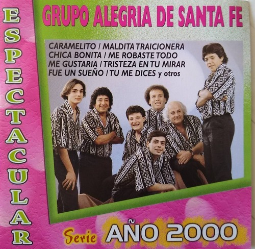 Grupo Alegría De Santa Fé Cd Espectacular Año 2000