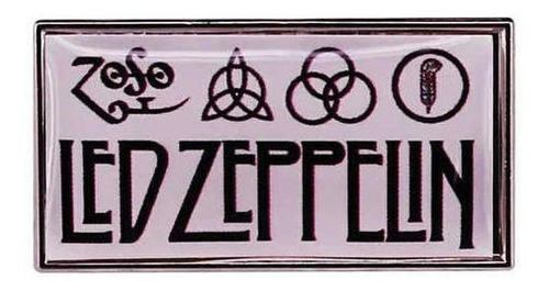 Pin Broche Piocha Led Zeppelin Music Rock