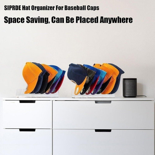 Soporte Organizador De Sombreros Para Gorras De Béisbol Sin