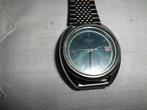 Antiguo Reloj Seiko Automático Funcionando Malla No Orig (Usado)