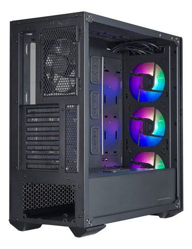 Gabinete Cooler Master Masterbox Mb530p 4x Fan Argb Atx