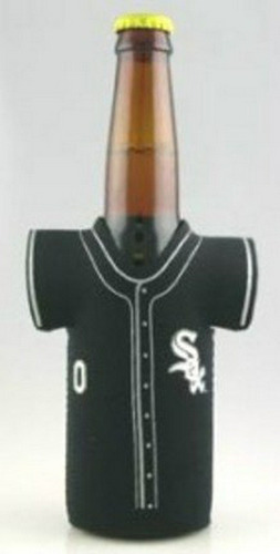 Mlb Chicago White Sox Black Sports Fan Bebidas Frías Koozies