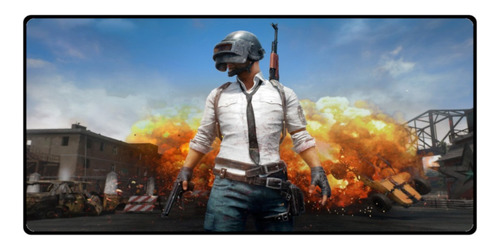 Mouse Pad Gamer Grande Barato Pubg Battlegrounds 70x35 Cm