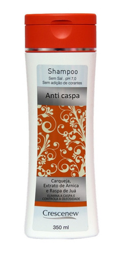 Imagem 1 de 2 de Xampu Anticaspa Seborreia Acabar - Shampoo Couro Cabeludo