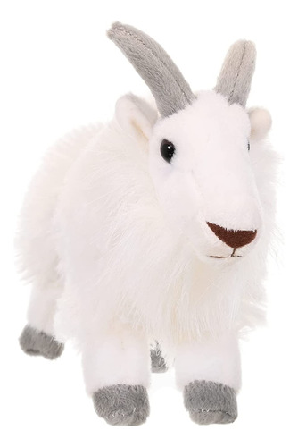 Peluche De Cabra De Montaña Wild Republic, Esponjoso, 20 Cm