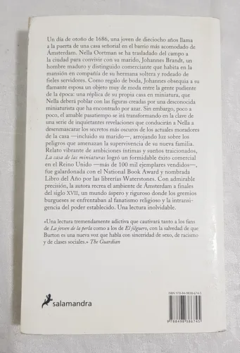 Libro La Casa De Las Miniaturas Jessie Burton B6 (Usado)