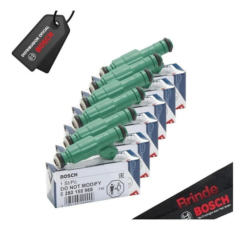Jogo 6 Bicos Bosch 42 Lbs