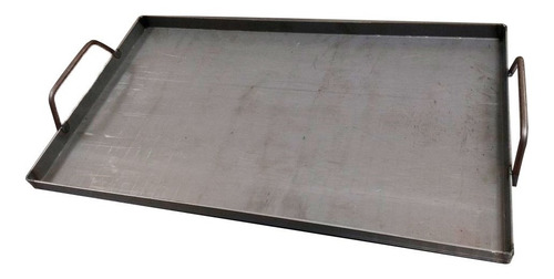Imagen 3 de 6 de Plancha Bifera 670 X 440 X 3mm Hierro Hornalla Parrilla Mm