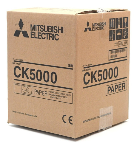 Papel Mitsubishi Ck5000 Duplex W5000 20x30 Doble Faz