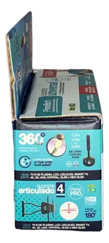 Suporte Universal Fixo Para Tv De 14 A 105 Primetech