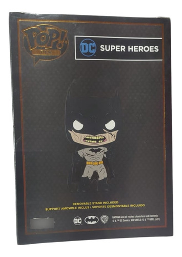 Funko Pop! Pin Metalico Batman Dceased Gamestop Exclusive
