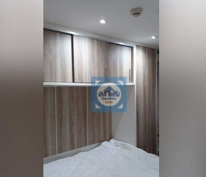 Imagem 14 de 23 de Flat Com 2 Dormitórios Para Alugar, 60 M² Por R$ 3.900/mês - Boqueirão - Santos/sp - Fl0071