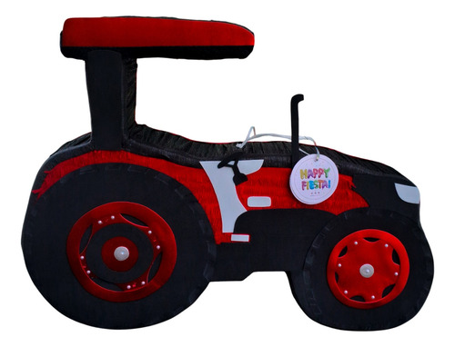 Piñata Premium 90 Cm Personalizada Fiesta Cumpleaños Niños Tractor