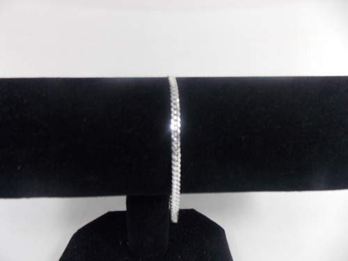 Cordão Italiano Fino Grumet 60 Cm 2,9mm + Pulseira Prata 925
