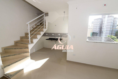Imagem 3 de 23 de Cobertura Com 2 Dormitórios À Venda, 48 M² Por R$ 345.000,00 - Vila Luzita - Santo André/sp - Co1009