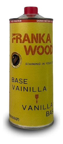 Base Vainilla 1lt Franka Wood Estilo Vintage Profesional