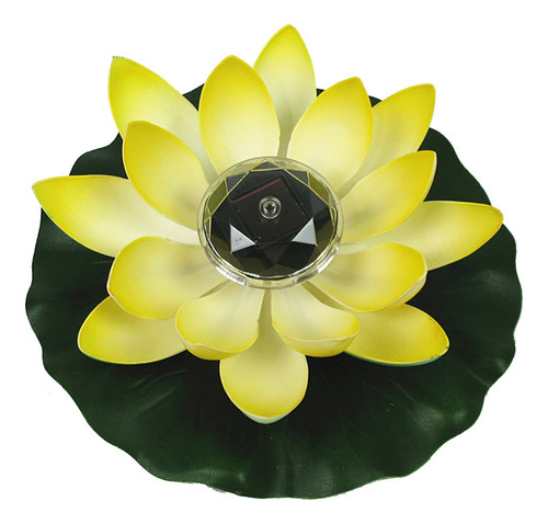 Lámpara Led Led Con Forma De Flor Flotante Para Estanque, Ja