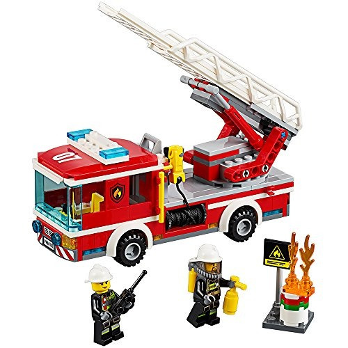 Lego City Fire Ladder Truck 60107