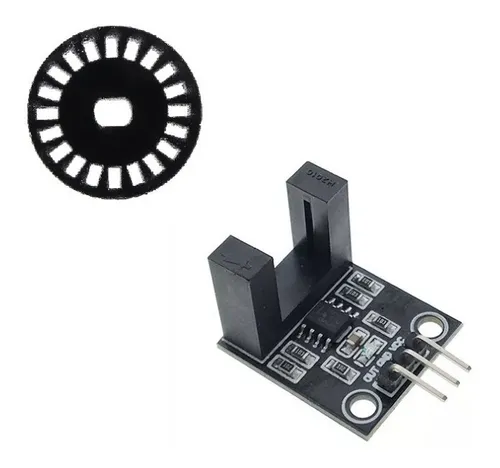 Sensor Encoder Velocidad Contador Tacometro Robotica Arduino | Cuotas ...