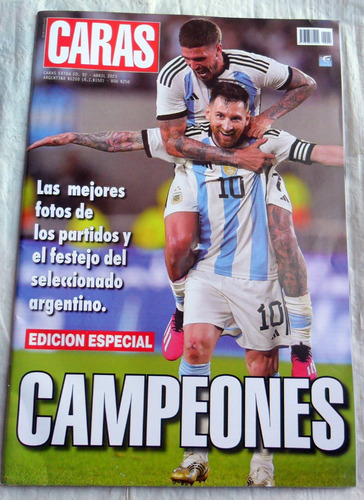 Campeones : Caras Ed. Especial Argentina Mundial Qatar 2022