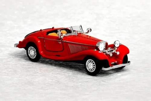 Auto Mercedes Benz 540k 1936 Coleccion Metal Esc 1:28 Diecas