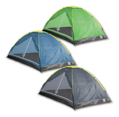 Carpa Iglú Dos Personas Impermeable Camping  Liviana 