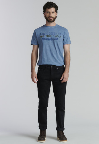 Jeans Básico Bristol Fj Fjs Negro Fw25 Ferouch