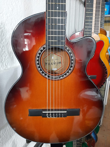 Guitarra Acustica Afinador Electronico Forro Púa Garantia