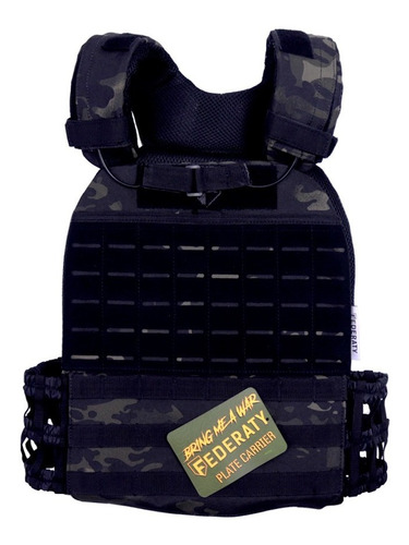 Colete Tático Modular Militar Plate Carrier Airsoft Polícia