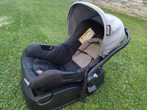 Silla De Bebé Para Auto Con Base Y Uso Como Moises Huevito (Usado)