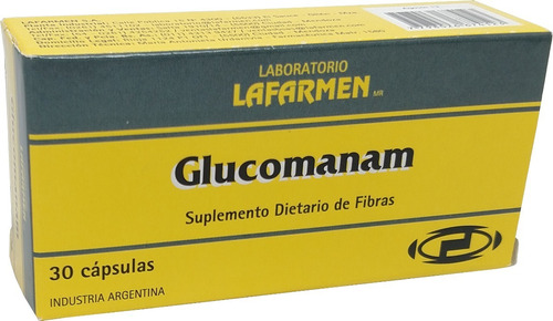 Glucomanam X 30 Capsulas - Lafarmen!